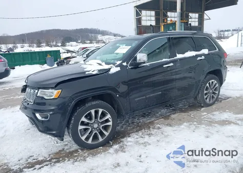 2018 Jeep Grand Cherokee Overland 4X4 z USA, uszkodzony, nr VIN 1C4RJFCG9JC453601